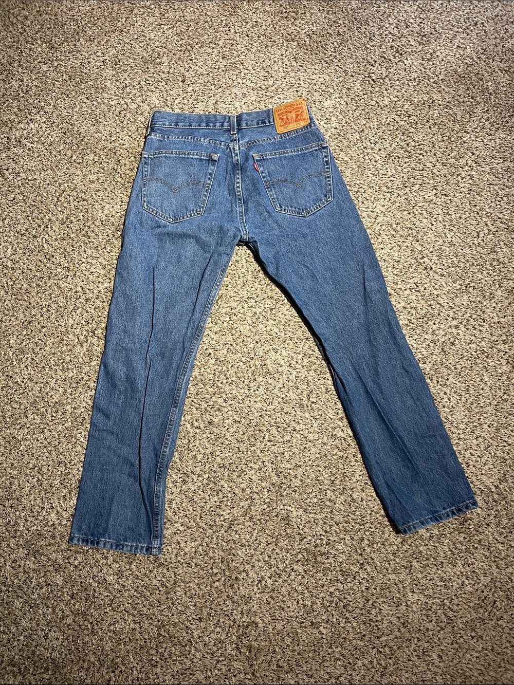 Levi's Straight Men’s Blue Denim Jeans